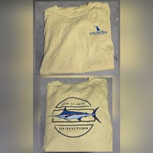 Local Boy Outfitters Yellow Kids Short Sleeve Tee